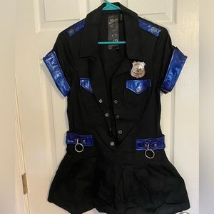 Sexy one piece police costume size L